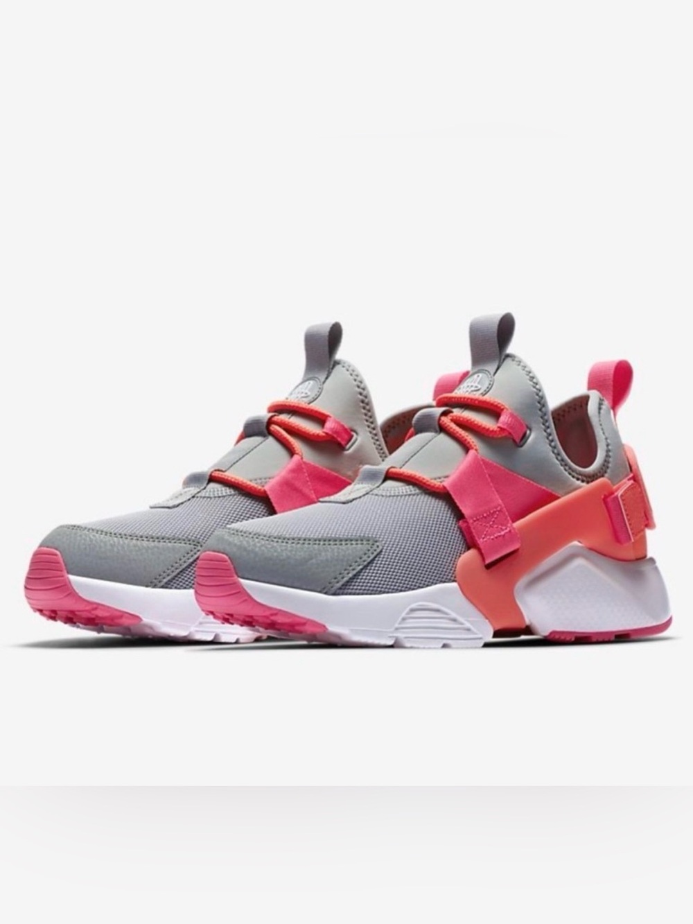 Nike Air Huarache City Womens Size 7 Gray Athletic Shoes Sneakers